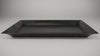 Tablett Oblong Grau 35x25x2cm