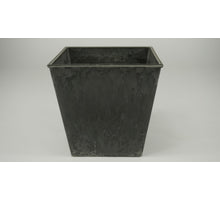 Topf Quadratisch Grau 13x13cm