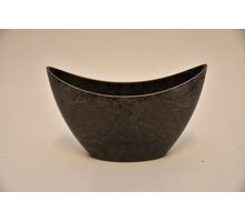 Ovaler Topf grau 20x9x11cm