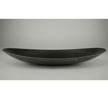 Ovale Schale Grau 40x17x6cm