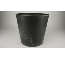 Topf rund grau D27 H25cm