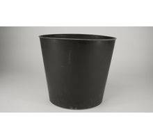Topf rund grau D23 H20
