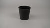 Topf rund grau D13,5 H13cm