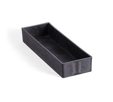 Tablett rechteckig grau 32x10,5x5cm
