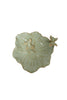 TRAY/BUTTERFLY PORCELAIN  D16,8 GREEN