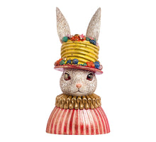 Konijn buste van polyester 26x19x50cm