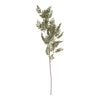Euphorbia Zweig beflockt 100cm Grün
