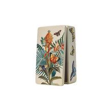 Keramikvase mit Dschungeldruck D14 H30cm