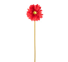 GERBERA STIEL ROT D11 H60 CM