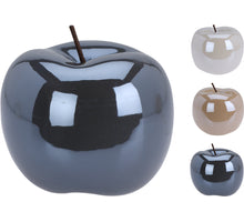 APPEL DECO KERAMIEK MEDIUM D7,5 H7CM 3 ASSORTIE KLEUREN