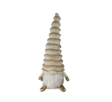 Gnome fabric 30x23x72H brown/white