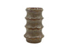 vase ceramic 'Yves' D13x20.2H brown