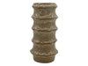 vase ceramic 'Yves' D14.2x27.5H brown