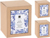 KERZE IM GLAS D8 H10CM DELFTER BLAU