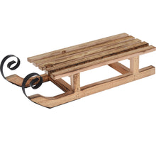 SLEE HOUT 40X14X10CM BRUIN