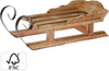 HOUTEN SLEE 34X14X11CM GEBRAND