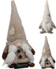 GNOME POLYESTER 18X14X42CM BEIGE 2 ASSORTIE DESIGN