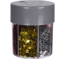 GLITZERKARUSSELL Ø 6XH8CM