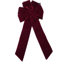 STRIK 46X90CM 2 LAGEN BURGUNDY