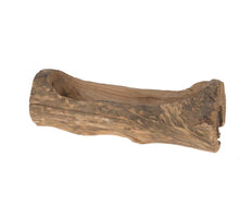 Nugget Teakholz natur 36x14x10cm