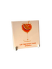 Kachelfliese "Let the good times aperol" 10,5x10,5x0,5cm Keramik