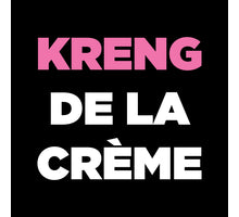 Fliese Kreng de la creme schwarz/weiß/rosa