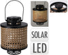 SOLAR-LATERNE „IBIZA“ METALL D17 H22CM