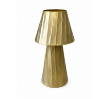 Floor lamp metal 31x31x58cm Gold