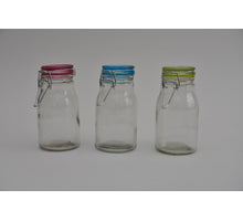 Voorraadpot glas set van 3 stuks