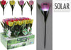 Gartenstecker Tulpe Solar 4 Farben sortiert D5 H30cm im Display
