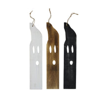 Sign ghost poplar wood with hanger 58x0.65x11cm 3 Mixed FSC 100%