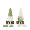 Figurine gnome on pine wood 7.5x5x14cm FSC 100% 2 Mixed