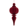 Hanger paper with glitter Burgundy 15x15x38cm FSC mix 100%