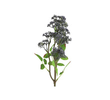 Beerenzweig L58cm Blau