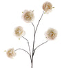Cabbage Rosa Spray 112cm Beige