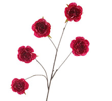 Cabbage Rosa Spray 112cm Fuchsia