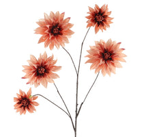 Dahlia Spray 111cm Pfirsich