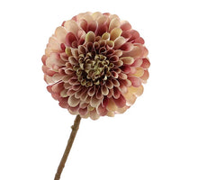 Dahlie 65cm Malve/Creme