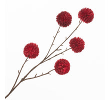 Pom Pom Spray Red 100cm