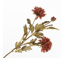 Dahlia Spray Rust 65cm