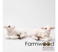 LAMPE WEISS POLYESTER 12,5X7,5X8,5 CM 2 SORTEN