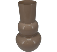 VAAS ZINK D16 H30CM ZAND SHINY