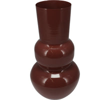 VAAS ZINK D16 H30CM TERRA SHINY