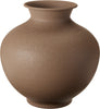 VAAS ''CROCK'' METAAL BRUIN D22,5 H23CM