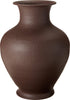 VAAS ''CROCK'' METAAL DONKERBRUIN D23 H31CM