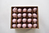 Schachtel mit 60 Wachteleiern Rosa