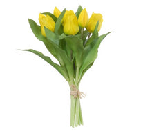 Real Touch Tulpe Bundle x7 L30cm Gelb