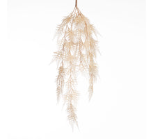 Spargel-Hängebusch L79cm Creme