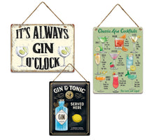 Wandaufhänger Metall Gin Mix/3 30x40cm