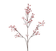 Hagebutten-Korallen-Spray L99cm Rot